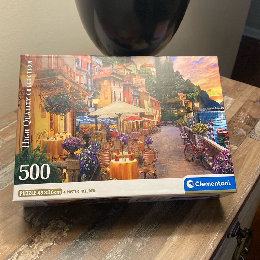 Clementoni 500 Piece Lake Como puzzle